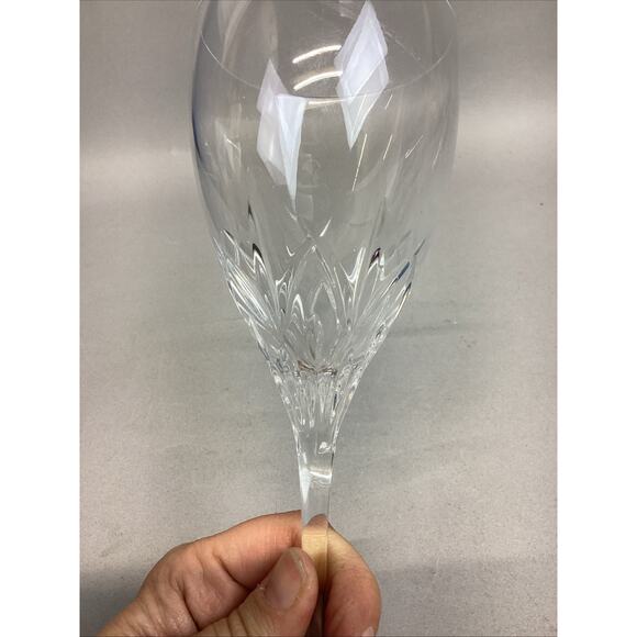 Signed Kate Spade Crystal Wine Glass - 8.75”H - Picture 4 of 10